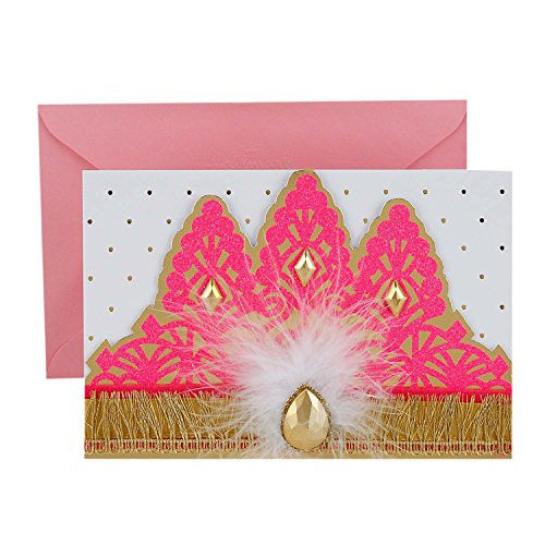 Hallmark Signature Birthday Greeting Card (Princess Crown)