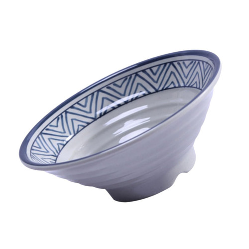 FUOYLOO 1pc Ramen Bowl Threaded Bowl Soup Bowls Large Bowl Noodle Container Ramen Container Noodle Bowl Home Bowl Lunch Bowl Home Kitchen Bowl Melamine Household Food Bowl