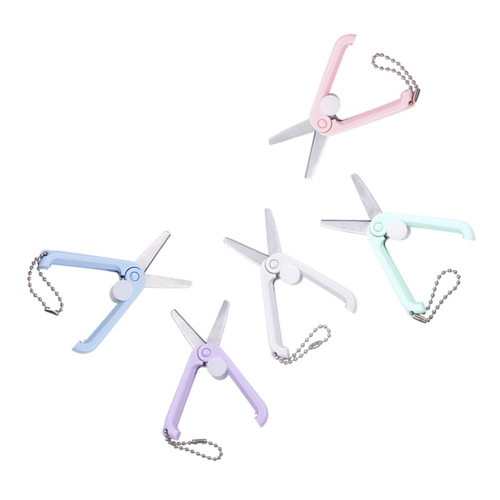BUTIFULSIC 5pcs scissors for kids kid scissors tool mini scissors embroidery scissors Sewing Thread Cutter Scissor for DIY Craft Fabric Cutter child stainless steel scissors abs cut out