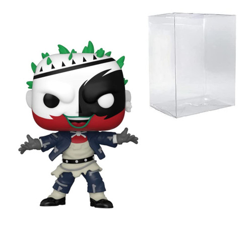 POP! Heroes Batman The Joker King Exclusive (Bundled with Compatible Pop Box Protector Case)