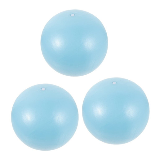 Kisangel 3pcs Pilates Ball Pilates Equipment Swiss Ball Gym Ball Yoga Ball Small Stability Ball Chair Sports Supply Exercise Barre Ball Physio Ball Fitness Exercise Supplies Portable PVC