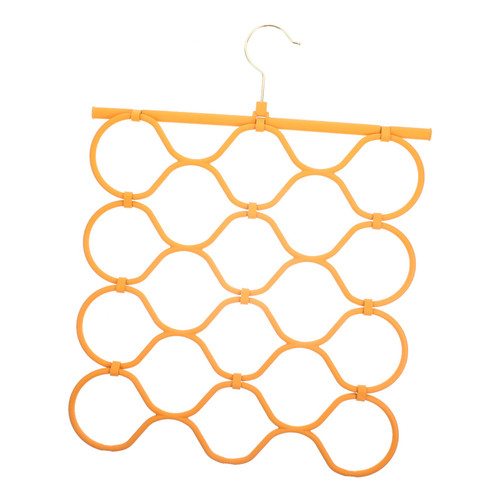 OFFSCH Scarf Storage Rack Belt Hanger for Closet Scarf Hook Closet Scarf Closet Organization and Storage Scarf Rack Closet Organizer Hanger Storage Hangers Foldable Rubber Paint Child Tie