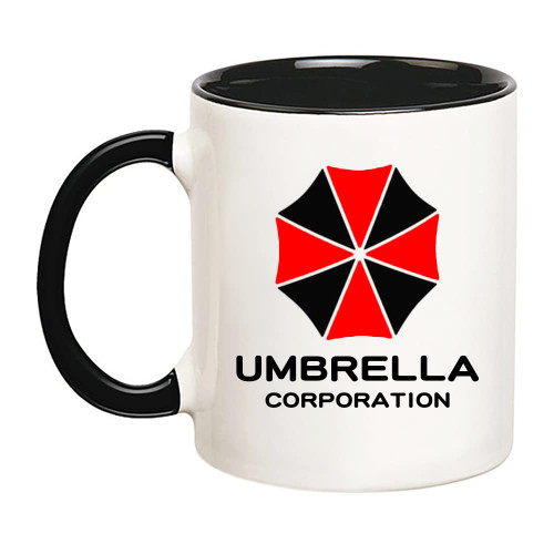 Fonhark - Umbrella Corporation Logo Mug, Resident Evil, 11 Oz Novelty Coffee Mug/Cup