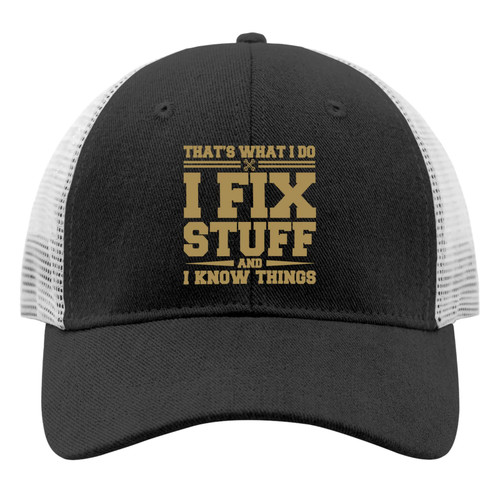 Stuff Dad Hats That's What I Do I Fix Stuff and I Know Things Baseball Caps for Men Vintage Hat Adjustable Stuff Dad Hats That's What I Do I Fix Stuff and I Know Things Baseball Caps for Men Vintage Hat Adjustable