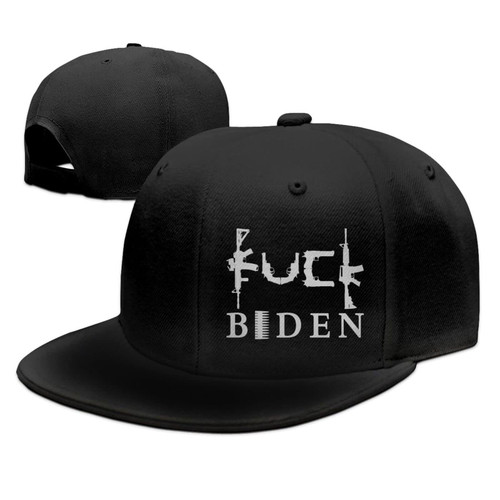 Fuck Biden Snapback Hats for Men Baseball Cap Adjustable Flat Bill Trucker Dad Gift,Husband,Boy Friend,Brother,Uncle,Grandfather,Grandpa Black Fuck Biden Snapback Hats for Men Baseball Cap Adjustable Flat Bill Trucker Dad Gift,Husband,Boy Friend,Brother,Uncle,Grandfather,Grandpa Black