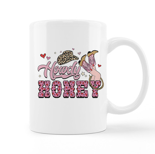 Hot Pink Preppy Retro Western Leopard Honey Howdy Cowgirl Hat Boots Ceramic Mug-11oz Coffee Milk Tea Mug Cup with Handle,Bachelorette Party Supplies Gifts for Teen Girls Cowgirl Hot Pink Preppy Retro Western Leopard Honey Howdy Cowgirl Hat Boots Ceramic Mug-11oz Coffee Milk Tea Mug Cup with Handle,Bachelorette Party Supplies Gifts for Teen Girls Cowgirl