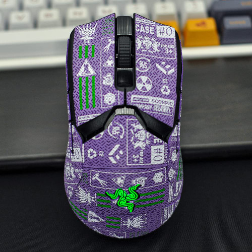 for Razer Mouse Grip Tape Compatible with Razer Viper/Viper Ultimate/Viper 8K Hz Sweatproof Anti-Slip Razer Viper Ultimate Grip Odorless Stickers