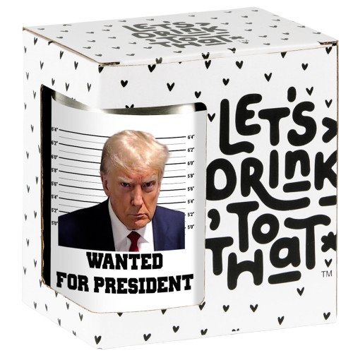 Donald Trump Mugshot Coffee Mug & Gift Box, MAGA Trump Mug Shot Mug, Trump Merchandise - Trump Indictment Trump Mugshot 2024, Donald Trump Gifts For Men & Women (14oz) - Printed & Packaged In The USA