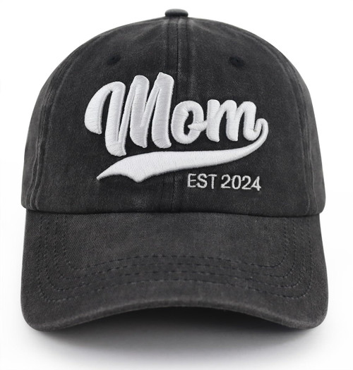 New Mom Gifts for Women, Funny Mom EST 2024 Hat, Adjustable Cotton 3D Embroidered Pregnancy Must Haves Baseball Cap, Mothers Day Birthday Gifts for Her Wife New Moms Pregnant Mama Friends Sister New Mom Gifts for Women, Funny Mom EST 2024 Hat, Adjustable Cotton 3D Embroidered Pregnancy Must Haves Baseball Cap, Mothers Day Birthday Gifts for Her Wife New Moms Pregnant Mama Friends Sister