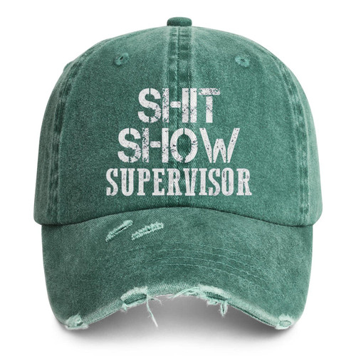 Shit Show Supervisor Hat Shit Show Supervisor Cap Green Baseball Cap Trucker Hat Funny Hat Shit Show Supervisor Hat Shit Show Supervisor Cap Green Baseball Cap Trucker Hat Funny Hat