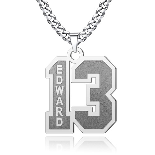 QL Jewelry 0-99 Personalized Jersey Number Necklaces for Athletes Stainless Steel Mens Sports Number Pendant Chain for Boys Baseball/Basketball/Football Team Inspiration Jewelry with name QL Jewelry 0-99 Personalized Jersey Number Necklaces for Athletes Stainless Steel Mens Sports Number Pendant Chain for Boys Baseball/Basketball/Football Team Inspiration Jewelry with name
