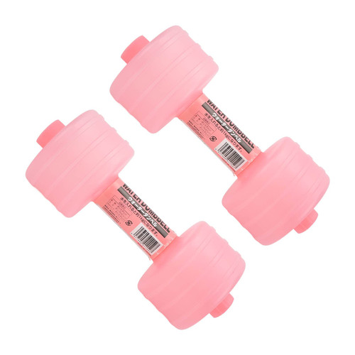Weight Dumbbells, 1 Kg / 2.2 Lb Plastic Water Filled Dumbbells for Home Outdoor Activities