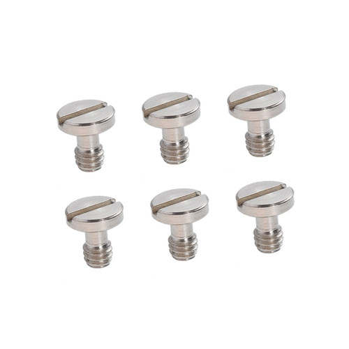 UKCOCO 30 Pcs Screws for Monopod Camcorder Tripod Screws for Tripod Quick Release Screws Camera Quick Release Plate 1/4-20 Thumb Screw Plate Camera Screws Camera Tripods Ptz Adapter