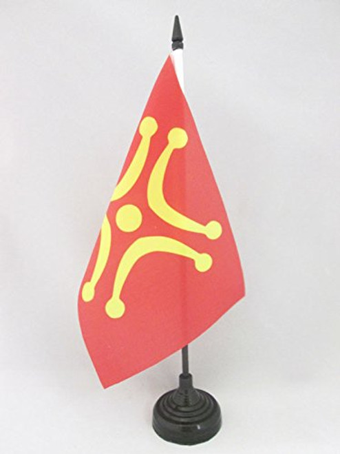 AZ FLAG Cantabria Independentist Table Flag 5'' x 8'' - Cantabria Nationalist Desk Flag 21 x 14 cm - Black Plastic Stick and Base AZ FLAG Cantabria Independentist Table Flag 5'' x 8'' - Cantabria Nationalist Desk Flag 21 x 14 cm - Black Plastic Stick and Base