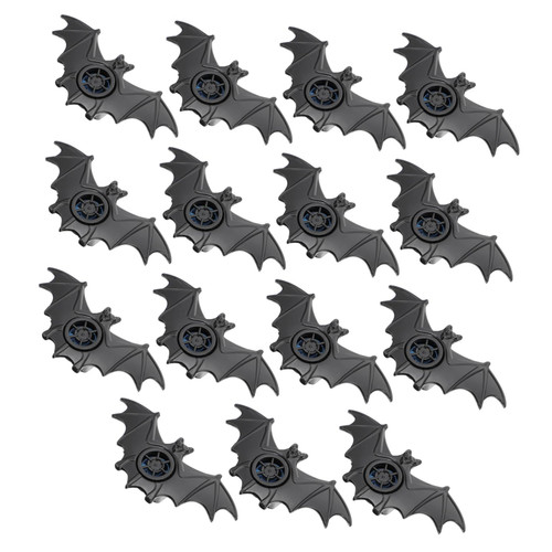 NOLITOY 48 Pcs Bat Whistle Toy Animal Gifts Mini Bats Toys Halloween Bats Whistle Favors Outside Toys Rubber Hanging Bats Halloween Props Funny Whistle Toy Wall Decoration Plastic