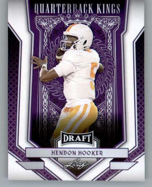 2023 Leaf Draft #91 Hendon Hooker Tennessee Volunteers RC Rookie Football Trading Card 2023 Leaf Draft #91 Hendon Hooker Tennessee Volunteers RC Rookie Football Trading Card