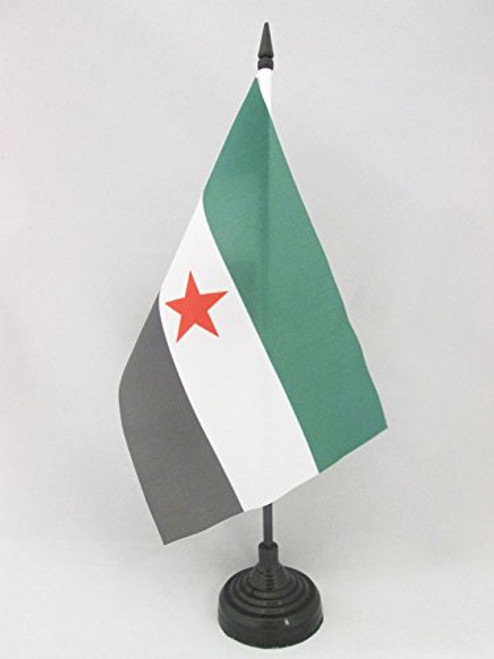 AZ FLAG Estremadura Independentist Table Flag 5'' x 8'' - Extermadura Nationalist Desk Flag 21 x 14 cm - Black Plastic Stick and Base AZ FLAG Estremadura Independentist Table Flag 5'' x 8'' - Extermadura Nationalist Desk Flag 21 x 14 cm - Black Plastic Stick and Base