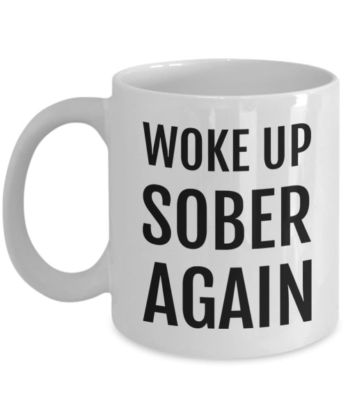 Coveted Goods Sober Mug, Sobriety Gift for Sober Anniversary, Sober Coffee Mug, Sobriety Mug