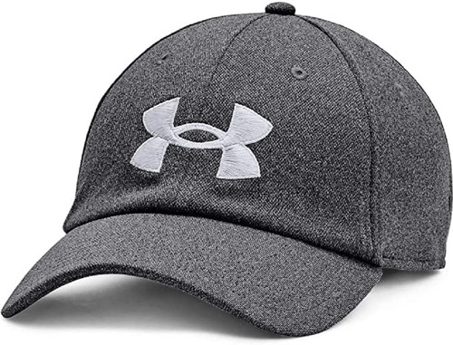 Under Armour Men's Blitzing Adjustable Hat , Pitch Gray (012)/Mod Gray , One Size Fits Most