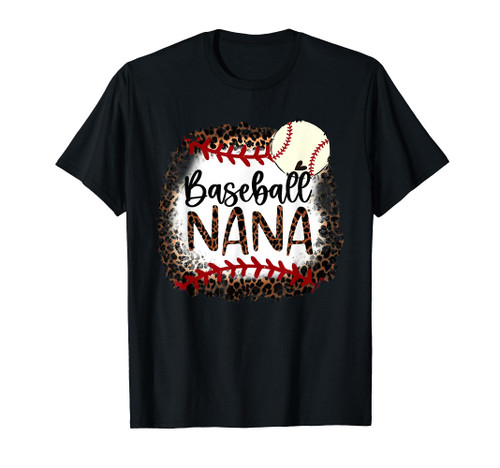 Baseball Nana Leopard Shirt Baseball Nana T-Shirt Baseball Nana Leopard Shirt Baseball Nana T-Shirt