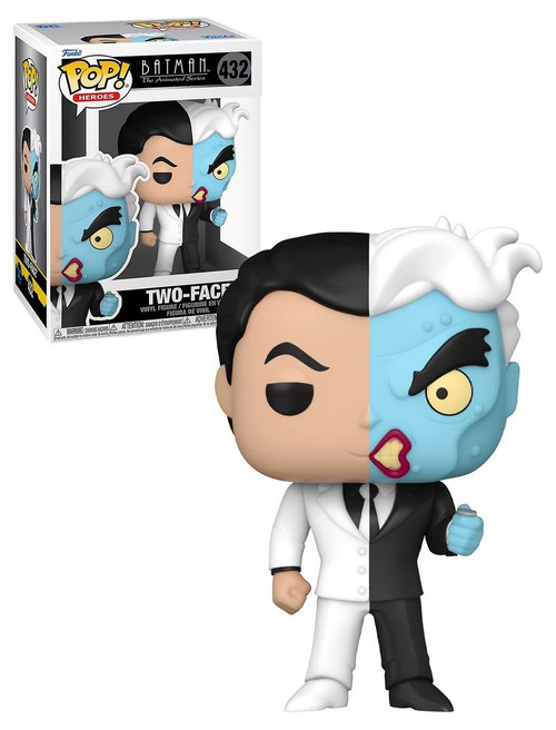 DC Batman The Animated Series Two-Face Funko POP Vinyl 2021 L.A. Comic Con Exclusive DC Batman The Animated Series Two-Face Funko POP Vinyl 2021 L.A. Comic Con Exclusive