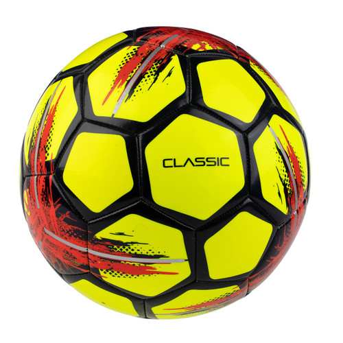 Select Classic V21 Soccer Ball, Yellow, Size 3