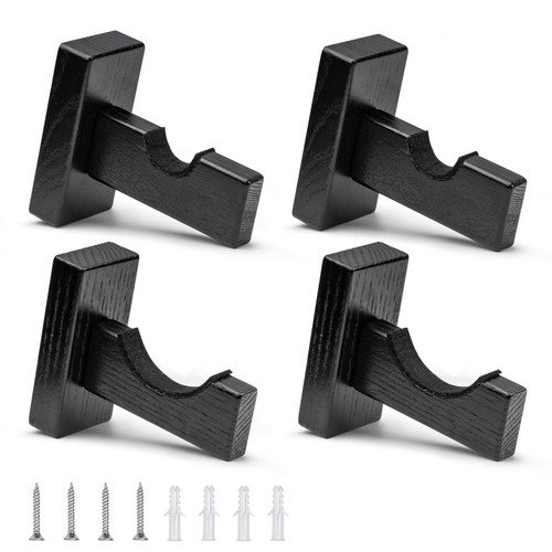 Alpinista Baseball Bat Wall Mount 2 Sets, Horizontal Baseball Bat Holder Wall Mount for Display