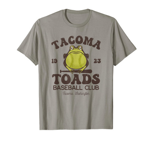 Tacoma Toads Baseball Retro Minor League Baseball Team T-Shirt