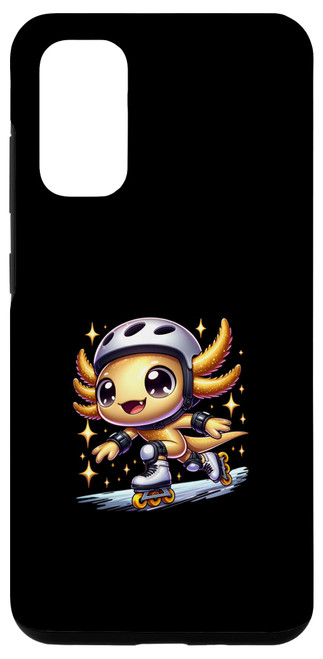 Galaxy S20 Funny Axolotl Rollerblade roller skater roller skate funny Case