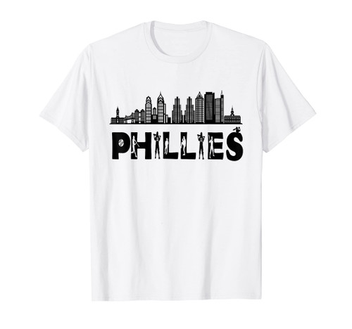 Funny Vintage Philly Baseball Lovers Baseball Fans T-Shirt