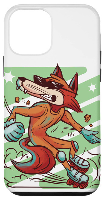 iPhone 12 mini Fox Skating I Inline Skates I Kids Rollerblades Case