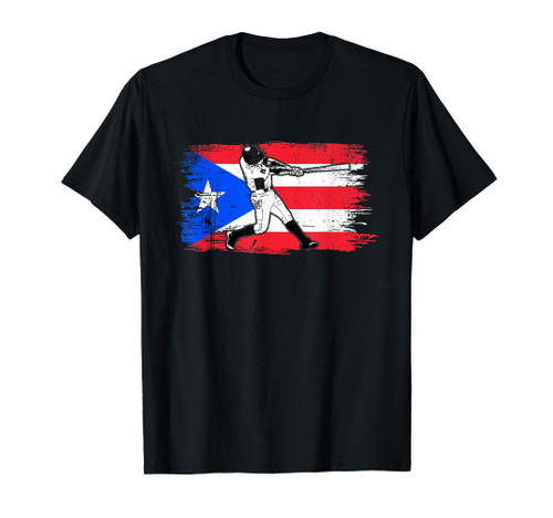Baseball Puerto Rico Flag Puerto Rican Beisbol in Boricua T-Shirt Baseball Puerto Rico Flag Puerto Rican Beisbol in Boricua T-Shirt