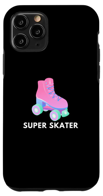 iPhone 11 Pro Super Skater Roller Skating Rollerblades Skaters Case