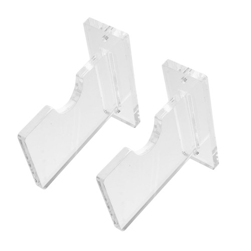 VALICLUD 1 Set Baseball Bat Stand Baseball Bat Hooks Horizontal Bat Display Baseball Bat Display Rack Baseball Bat Display Shelf Monitor Holder Acrylic Display Rack Showcase Vertical