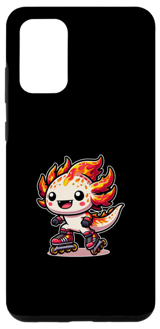 Galaxy S20+ Funny Axolotl Rollerblade roller skater roller skate funny Case
