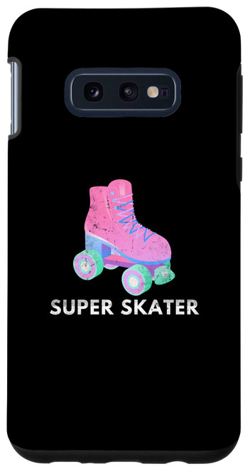 Galaxy S10e Super Skater Rollerblades Roller Skating Figure Skate Fans Case