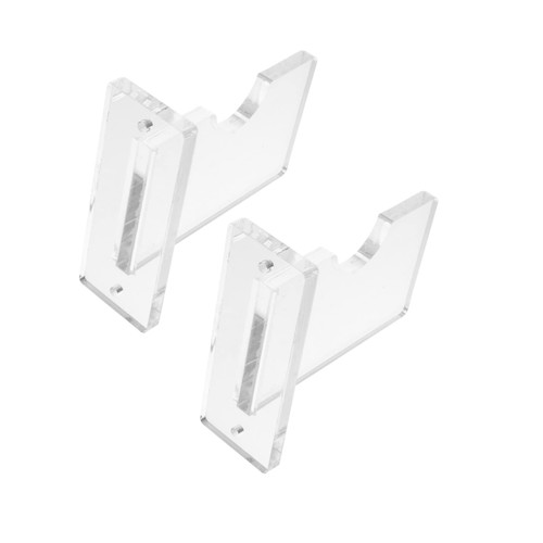 HONMEET 1 Set Baseball Bat Stand Baseball Holder for Wall Baseball Bat Display Case Vertical Baseball Bat Holder Baseball Wall Holder Baseball Bat Rack Coat Hanger Acrylic Wall-Mounted