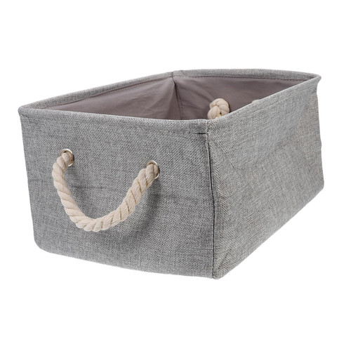ibasenice Pet Storage Box Fabric Cubby Bins Collapsible Storage Toy Storage Bin Storage Basket Bin Organizer Baskets for Shelves Toy Pets Toy Bin Storage Organizer Laundry Basket Cloth Shelf