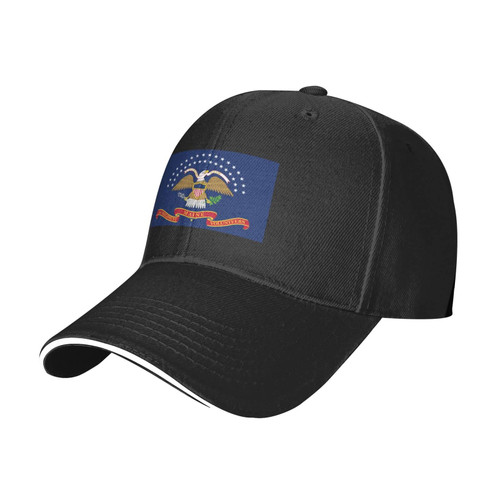 Flag of The 20th Maine Volunteer Infantry Regiment Baseball Cap for Men Women Adjustable Funny Dad Hat Black