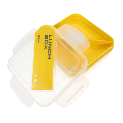 SHOWERORO Box Food Containers Bento Container Bento Case Adult Lunch Containers Lunch Holder Plastic Sandwich Fruit Container