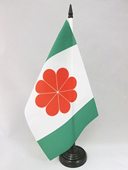 AZ FLAG Taiwan independentist Table Flag 5'' x 8'' - Taiwanese Desk Flag 21 x 14 cm - Black Plastic Stick and Base AZ FLAG Taiwan independentist Table Flag 5'' x 8'' - Taiwanese Desk Flag 21 x 14 cm - Black Plastic Stick and Base