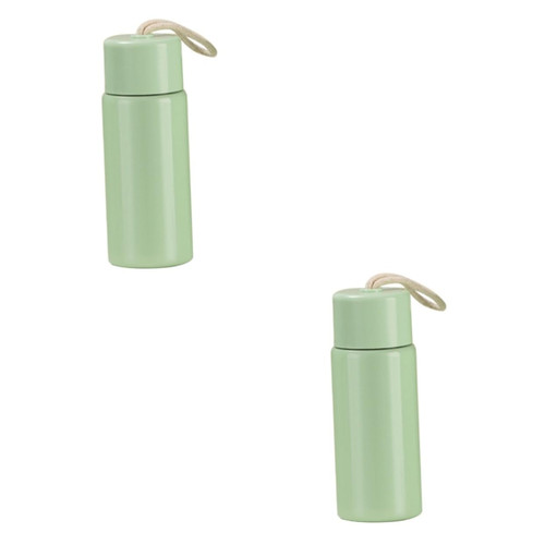BESTOYARD 2pcs Children's Mug Vacuum Insulated Coffee Cup Thermal Insulated Cup Vacuum Insulated Cup Vacuum Tumbler Mug Coffee Cups with Lids Vacuum Mug Insulation Outer 304 Inner 201 Travel