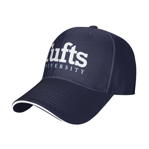 Tufts- University Sandwich Cap Unisex Classic Baseball Capunisex Adjustable Casquette Dad Hat Navy Blue