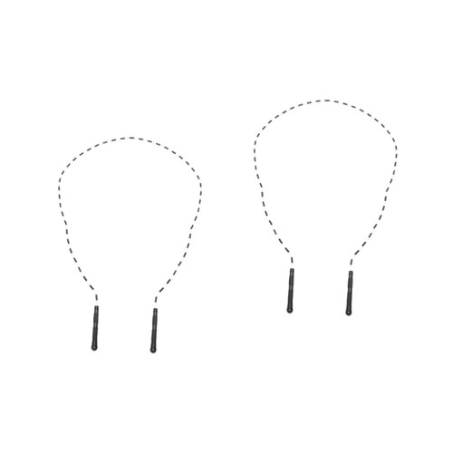 INOOMP 2 Pcs Kids Jumprope Skipits for Kids Adult Jump Rope Fitness Jump Rope Exercise Jump Rope Jump Rope for Fitness Exercise Jumping Rope Pvc Jump Rope Fitness Equipments Child Bamboo