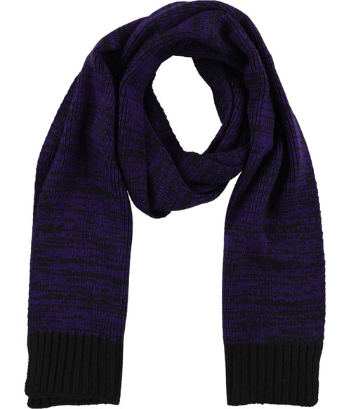 Alfani Mens Space-Dyed Scarf, Purple, One Size