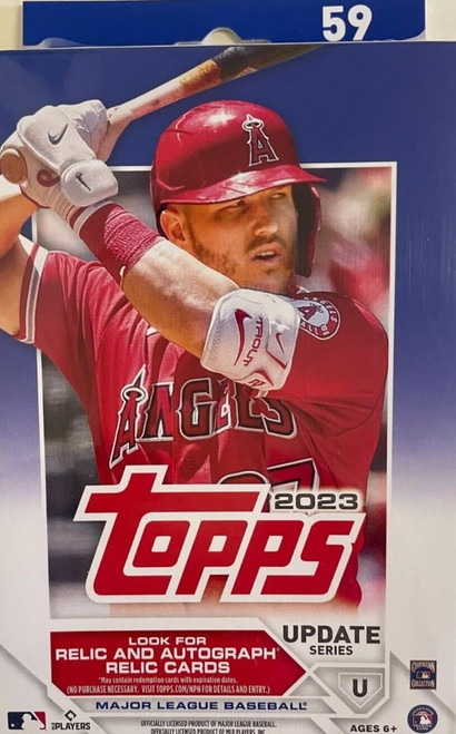 2023 Topps Update Baseball Trading Card Hanger Box