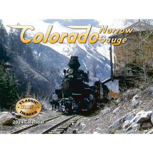 Tide-mark, Trains Colorado Narrow Gauge 2024 Wall Calendar