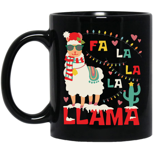 Mugs Fa La La La Llama, Christmas Coffee, Llama Ceramic Coffee, Ceramic, Funny Llama, Ceramic Coffee, Tea Cup, 11oz Mugs Fa La La La Llama, Christmas Coffee, Llama Ceramic Coffee, Ceramic, Funny Llama, Ceramic Coffee, Tea Cup, 11oz