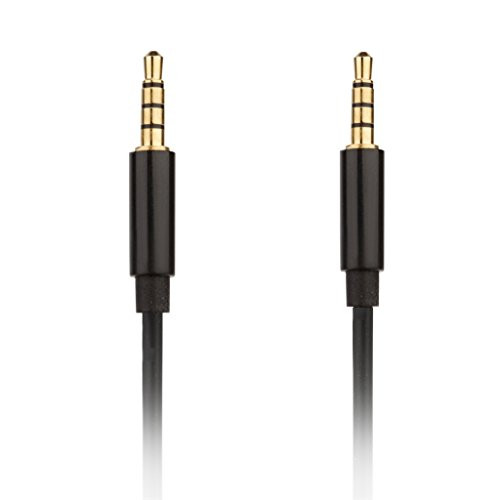 REYTID Replacement Cable for Denon AH-NC800 AH-NC732 AH-D320 AH-D340 AH-D400 Headphones - Gold Plated Audio Lead - iPhone/iPod/Android Smartphone Tablet PC Mac Apple