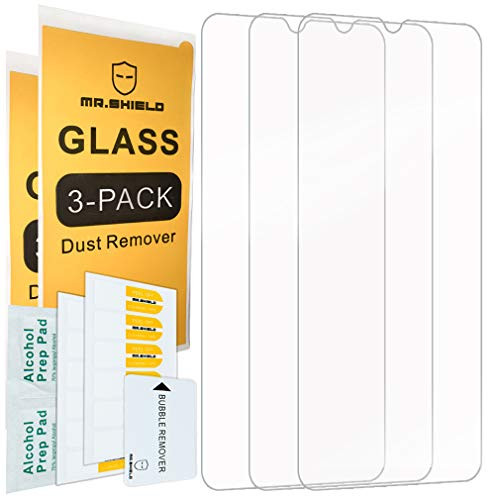 [3-Pack]-Mr.Shield for Huawei (Mate 20) [Tempered Glass] Screen Protector with Lifetime Replacement